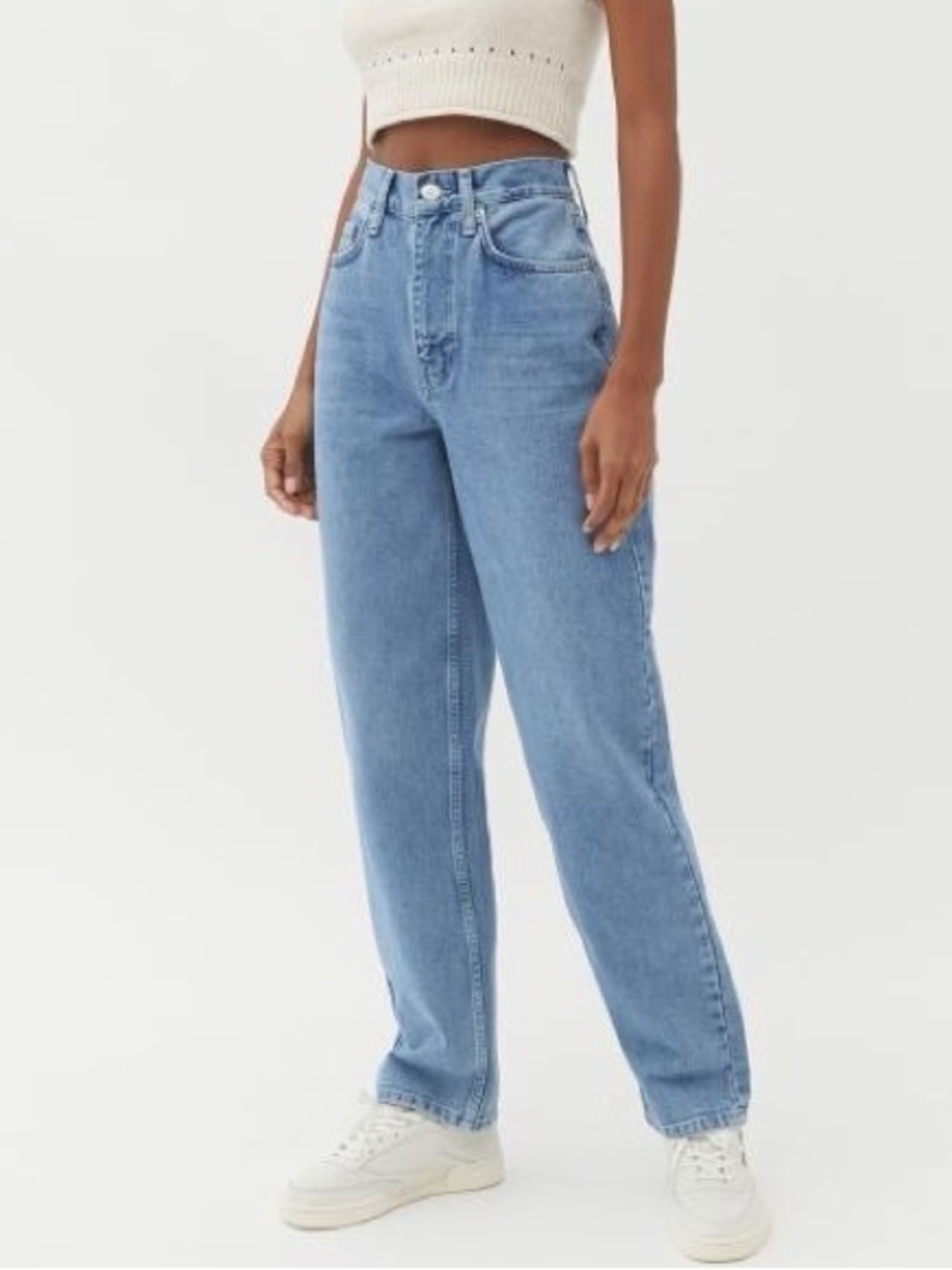 BDG High Rise Baggy Jeans Size 31 Relaxed Wide Leg Vintage Wash Denim